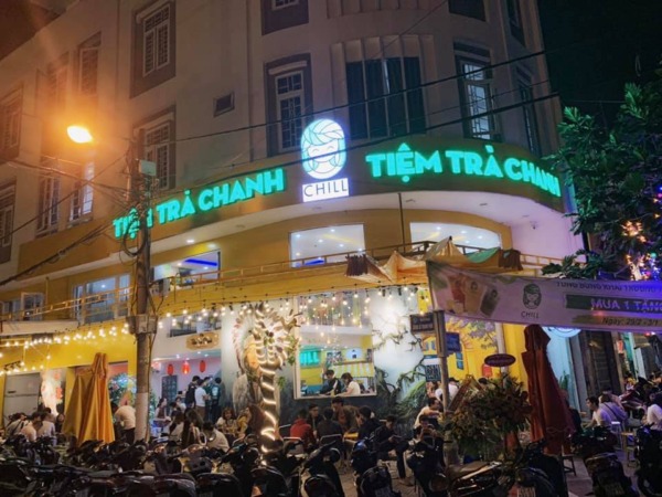 Biển Hiệu Quảng Cáo Chuỗi Tiệm Trà Chanh - Chill Tại Đà Nẵng
