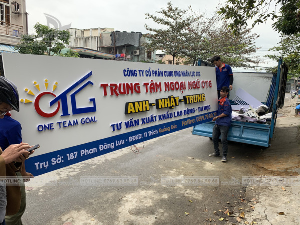 thi công bảng hiệu quảng cáo tại Đà Nẵng