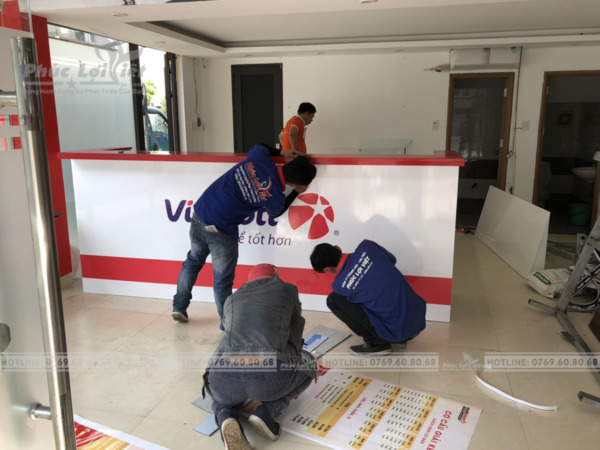 thi công hoàn thiện văn phòng vietlott tại Đà Nẵng