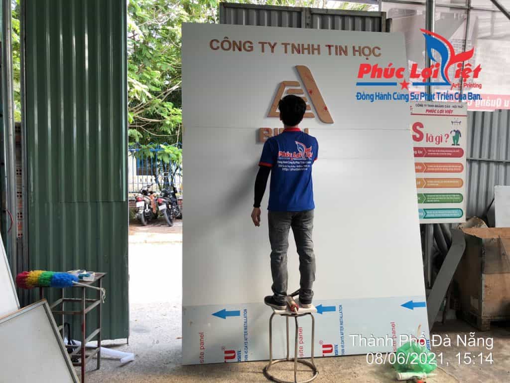 Làm bảng hiệu công ty uy tín tại Đà Nẵng - Phúc Lợi Việt Đà Nẵng