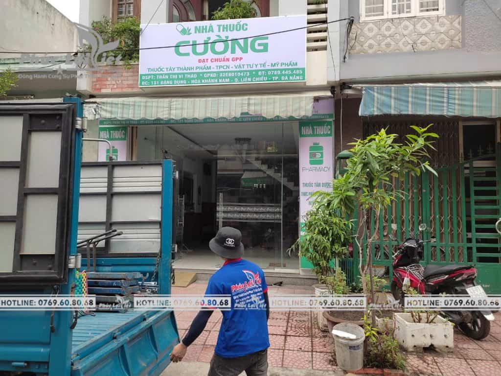Hoàn thành dự án bảng hiệu cho nhà thuốc Cường - Phúc Lợi Việt Đà Nẵng