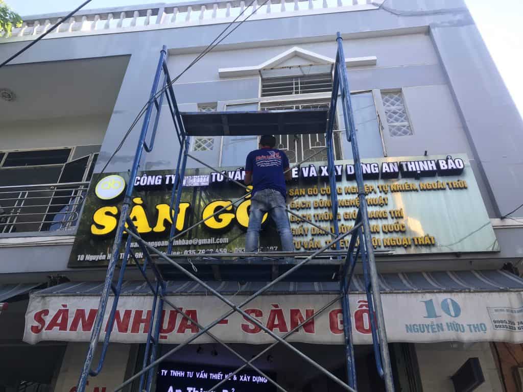 Sửa chữa bảng hiệu có bảo hành - Phúc Lợi Việt Đà Nẵng