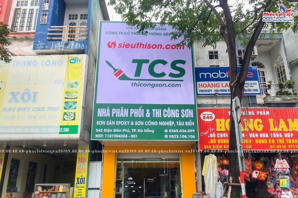 thi công biển hiệu quảng cáo tại Đà Nẵng giá tốt