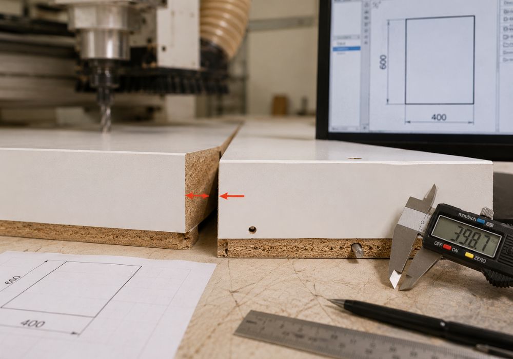 Các lỗi thường gặp trong gia công CNC gỗ